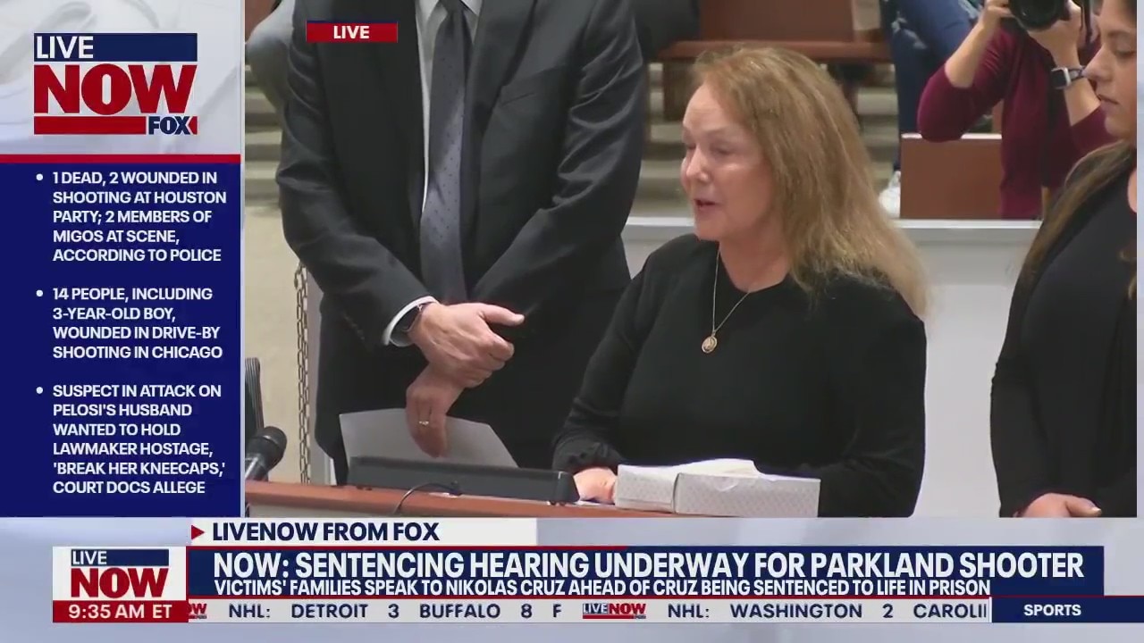 'Nikolas, burn in hell': Parkland grandmother slams Cruz & defense team during sentencing