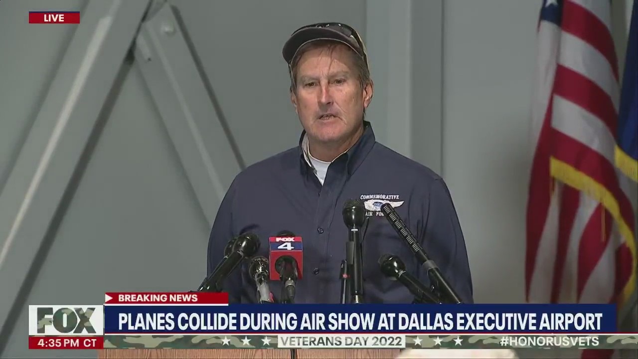 Two planes collide in mid-air crash at Dallas Executive Airport | LiveNOW from FOX