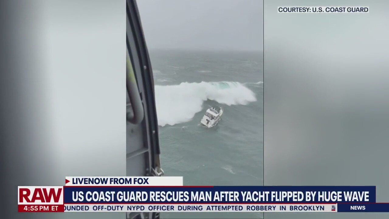 Man saved from sinking yacht also wanted for leaving dead fish at 'Goonies' house | LiveNOW from FOX