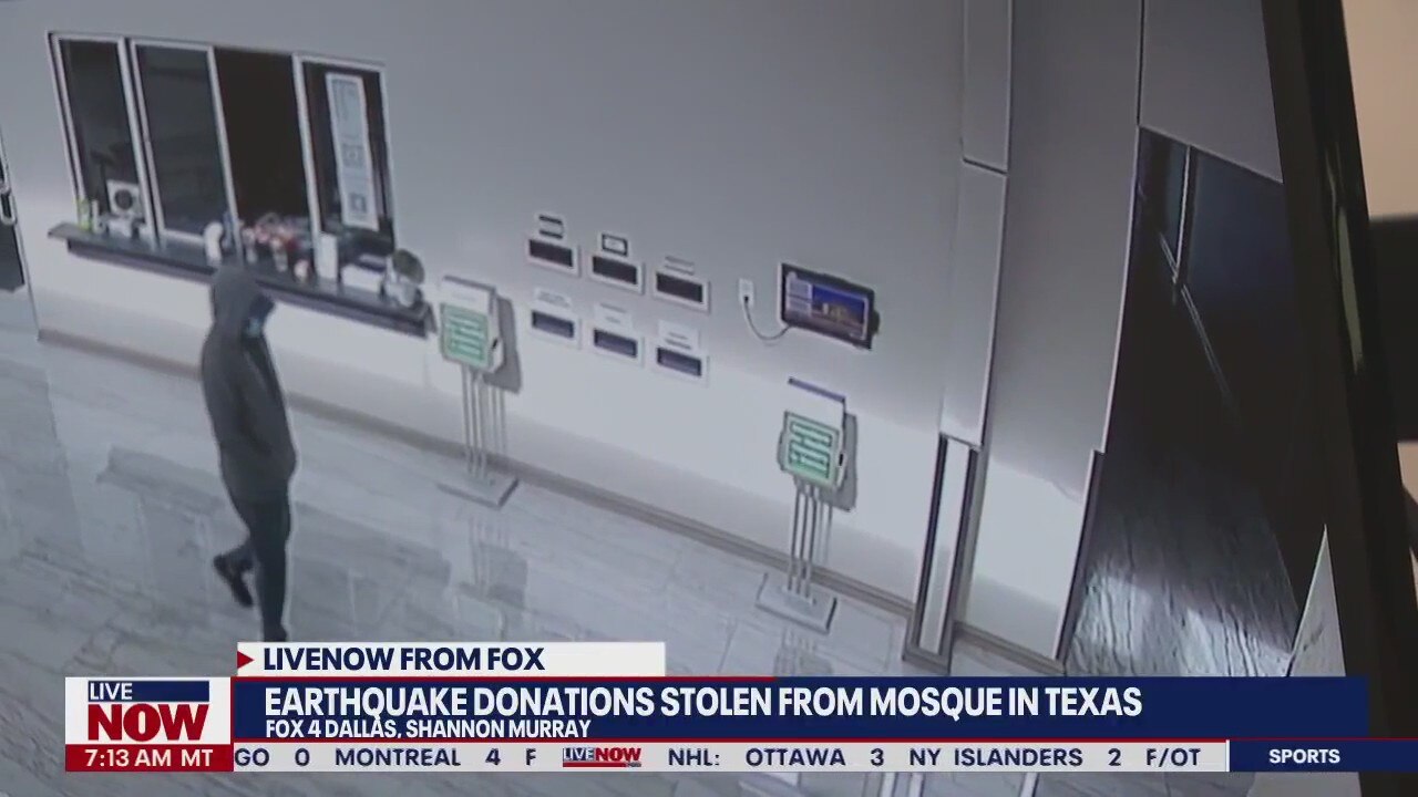 Earthquake donations stolen during burglary at Texas mosque