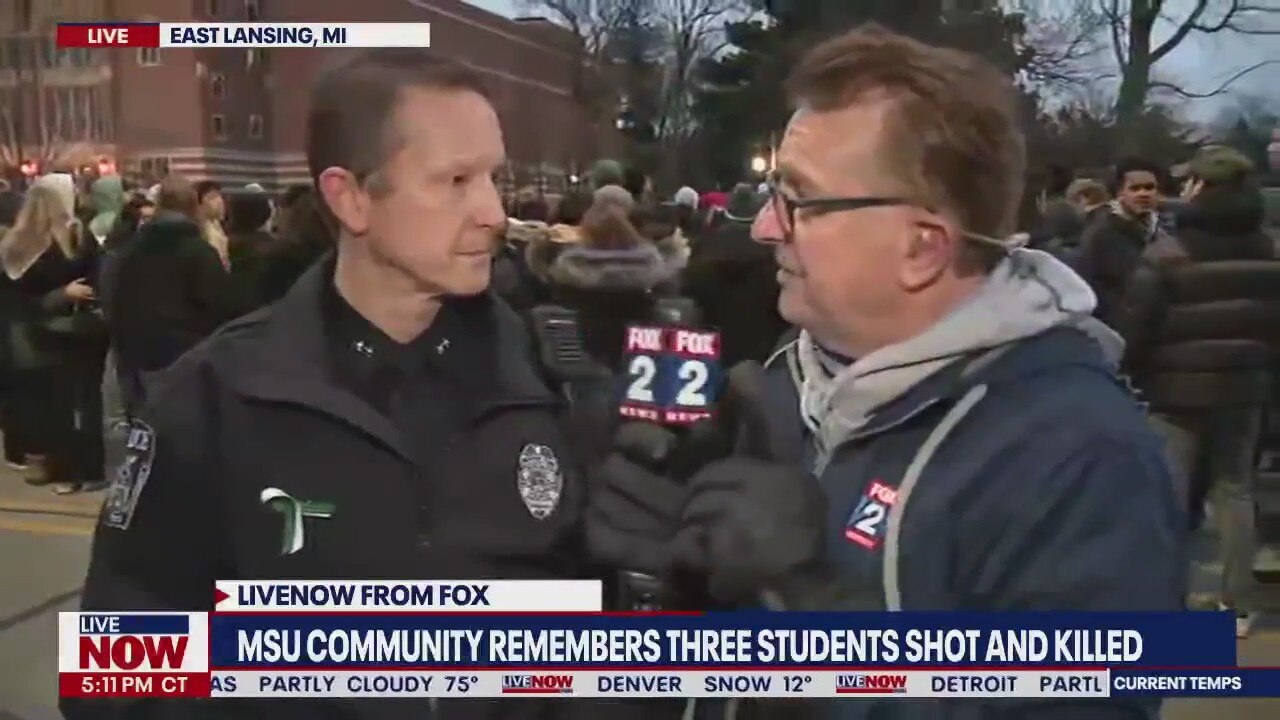 MSU community gathers for vigil to honor students killed in campus shooting | LiveNOW from FOX