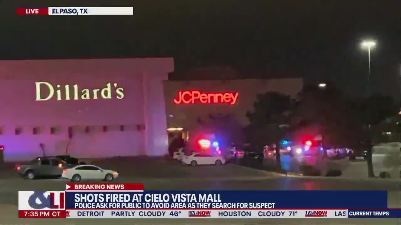 El Paso mall shooting: one killed, three injured | LiveNow from FOX