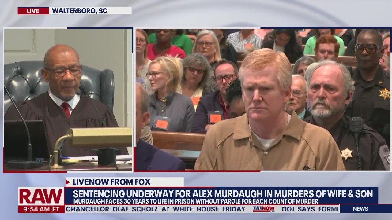 Alex Murdaugh speaks before sentencing