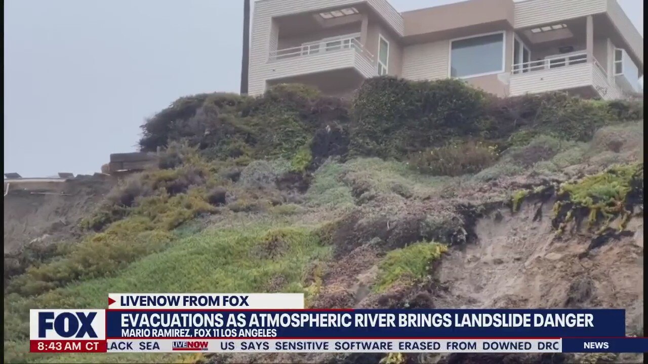 Evacuations underway in California as atmospheric river brings ...