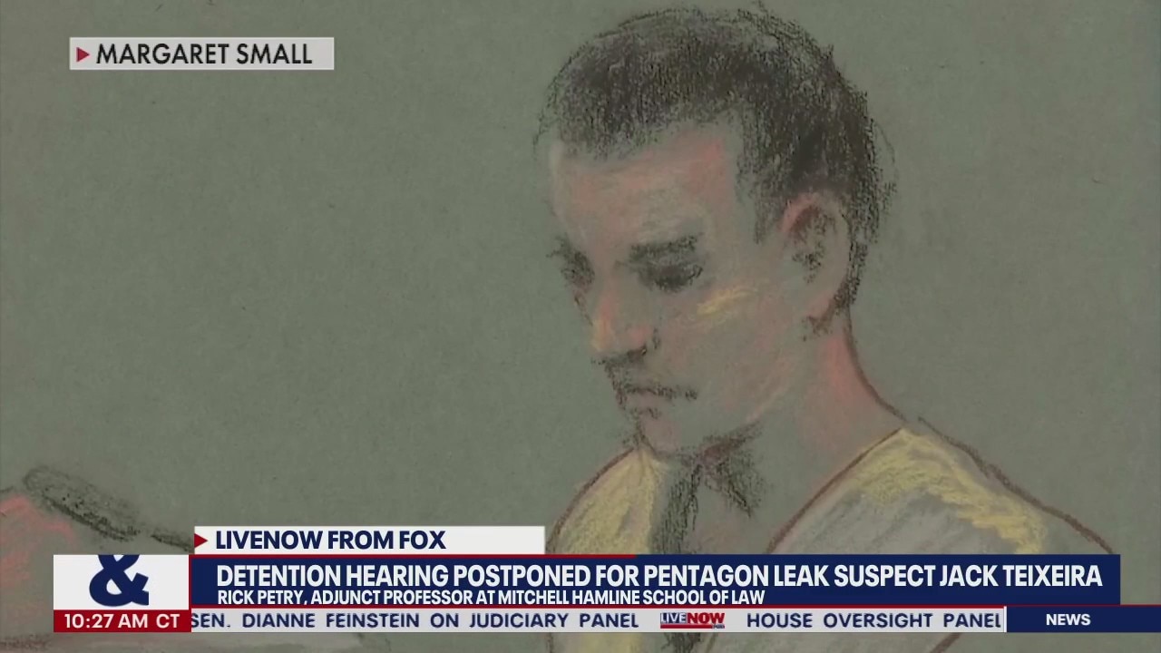 Pentagon leak: Detention hearing postponed for Jack Teixeira