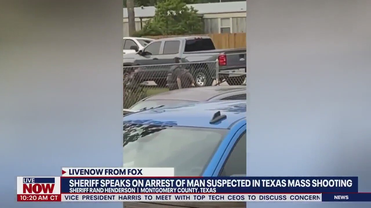 Texas mass shooting: Sheriff speaks on suspect's arrest