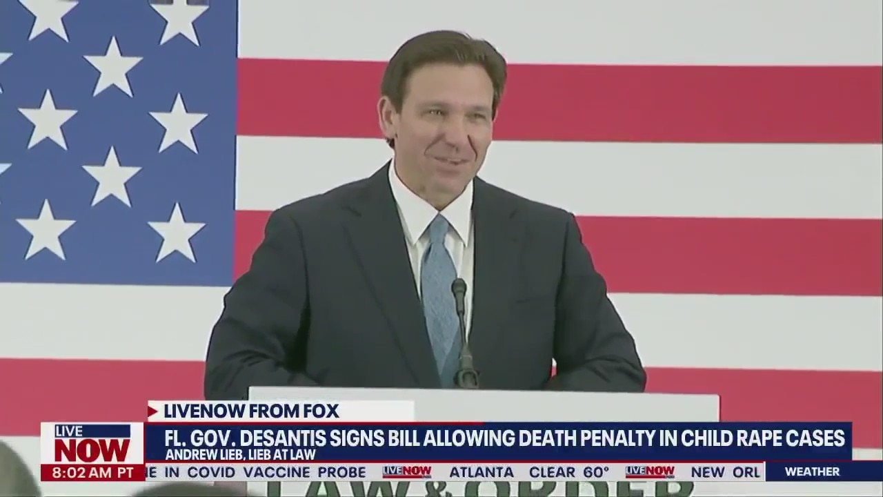 Fl. gov. signs law allowing death penalty