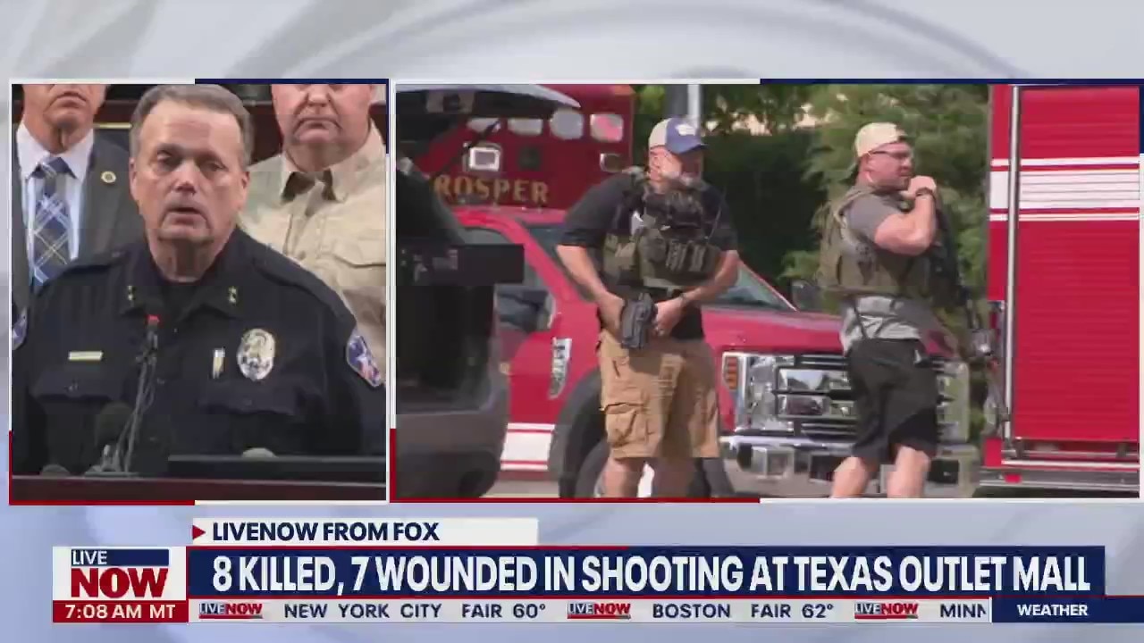 Law enforcement update on Texas mall shooting