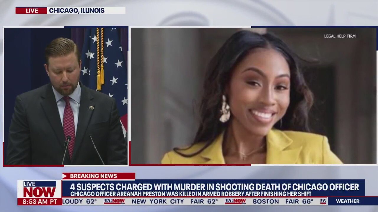 Chicago officer killed, 4 charged with murder