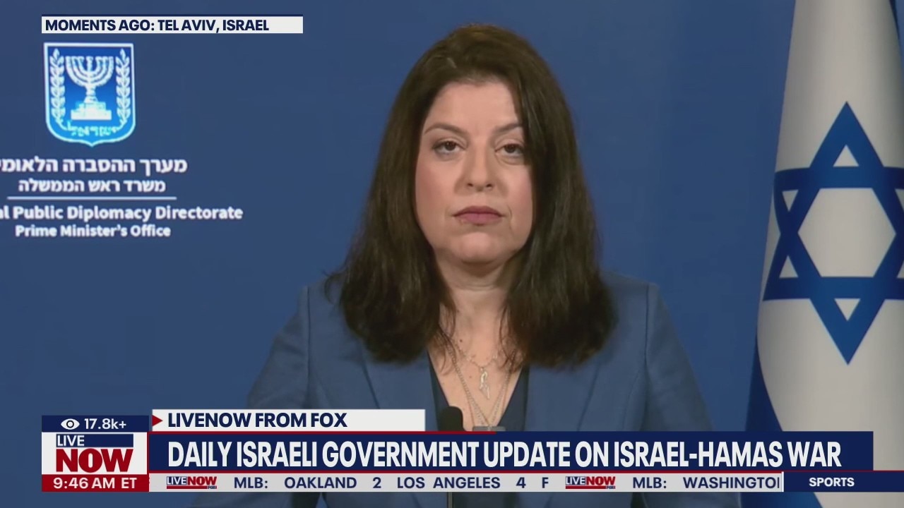Monday Israeli government briefing