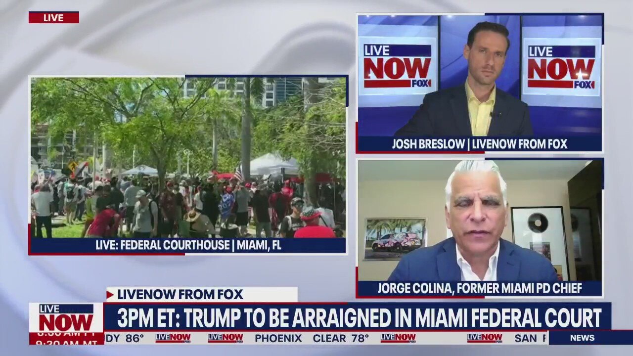 Trump in court: Former police chief weighs in