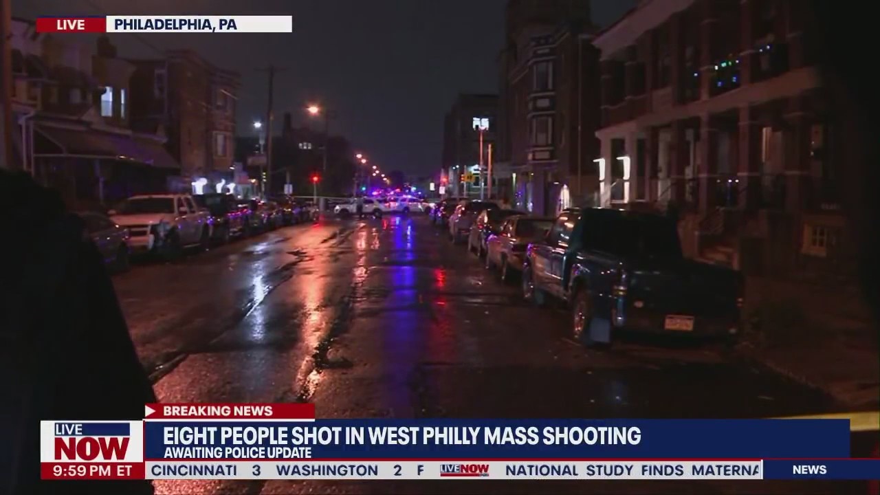 Philadelphia mass shooting: 8 shot, 4 dead