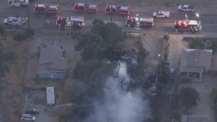 Firefighting helicopters crash mid-air: 3 killed
