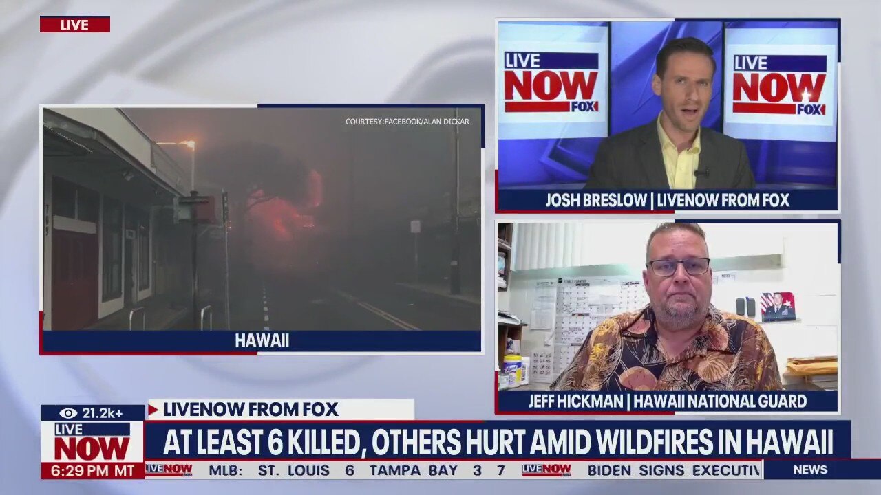 Hawaii wildfires: 6 dead, others injured