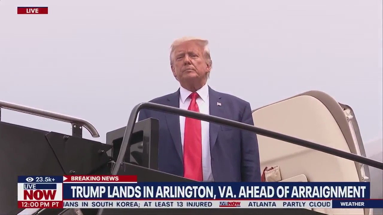 Security tight ahead of Trump arraignment