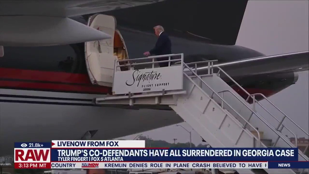 Trump arrest: All co-defendants surrender