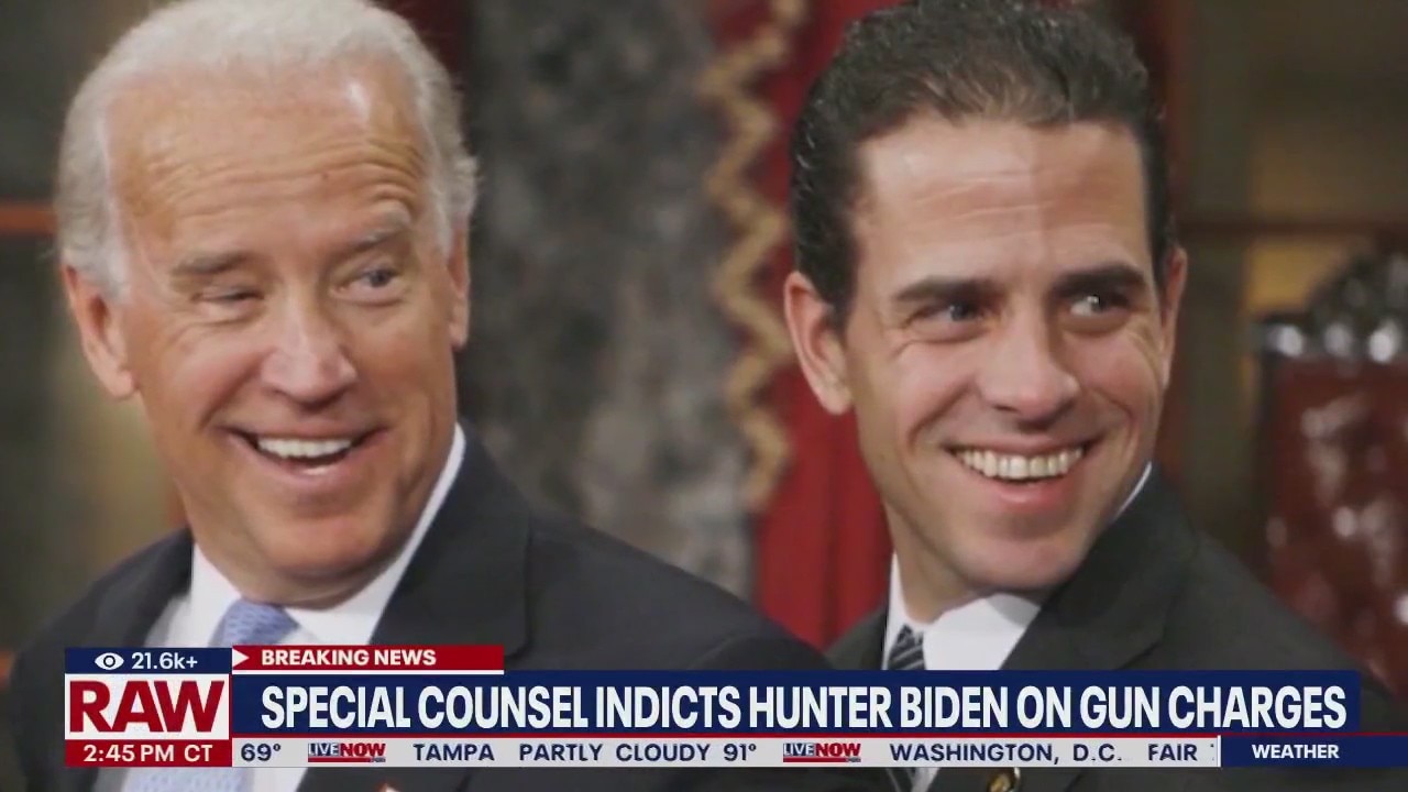 Hunter Biden indicted on federal gun charges