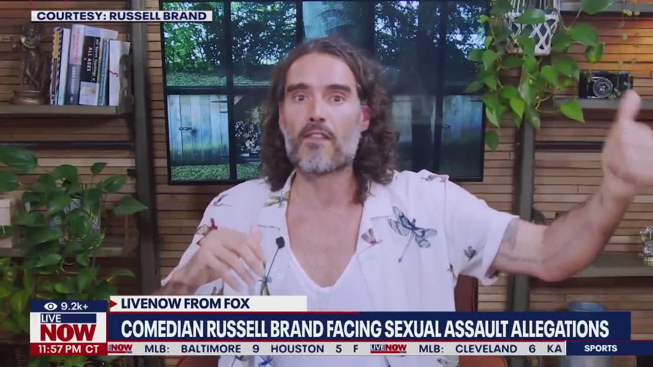 Russell Brand accused of sexual assault