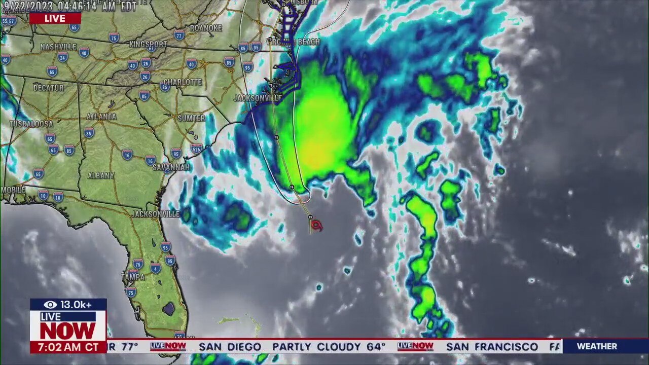 New tropical cyclone heads to the U.S.