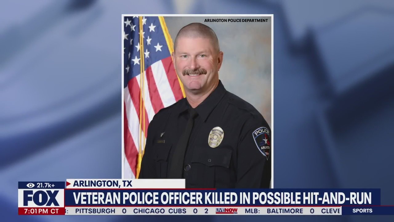 Veteran police officer killed in hit-and-run