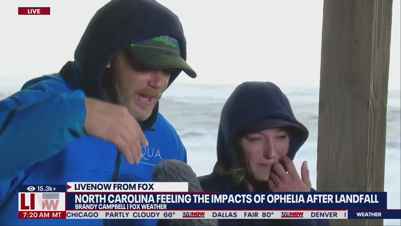 Ophelia impacts couple's anniversary