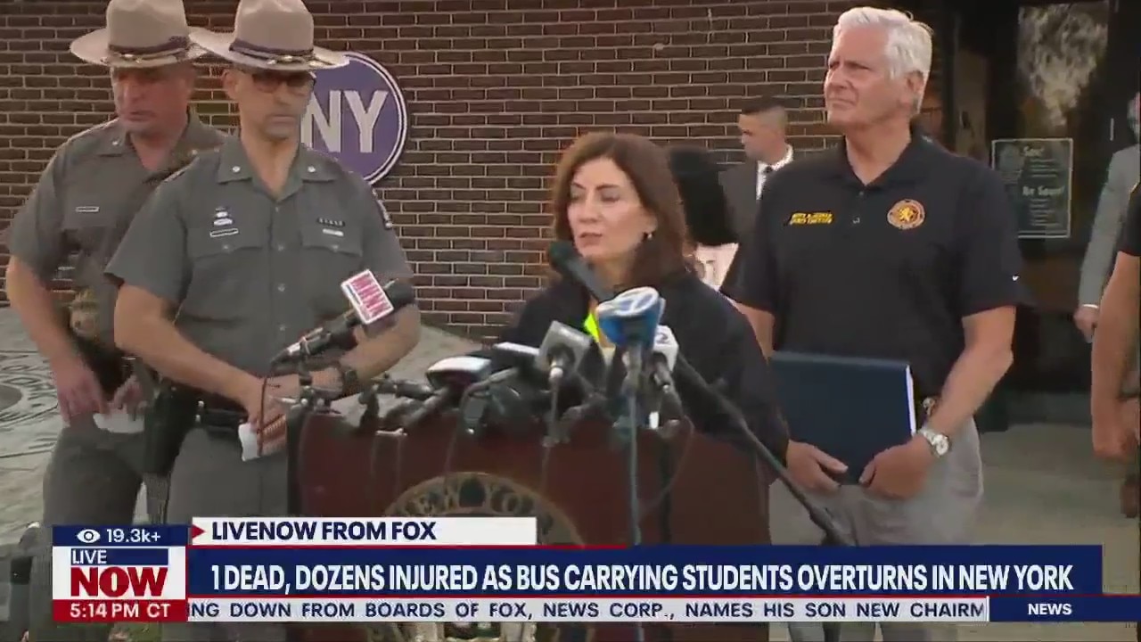 Two confirmed dead on bus carrying students