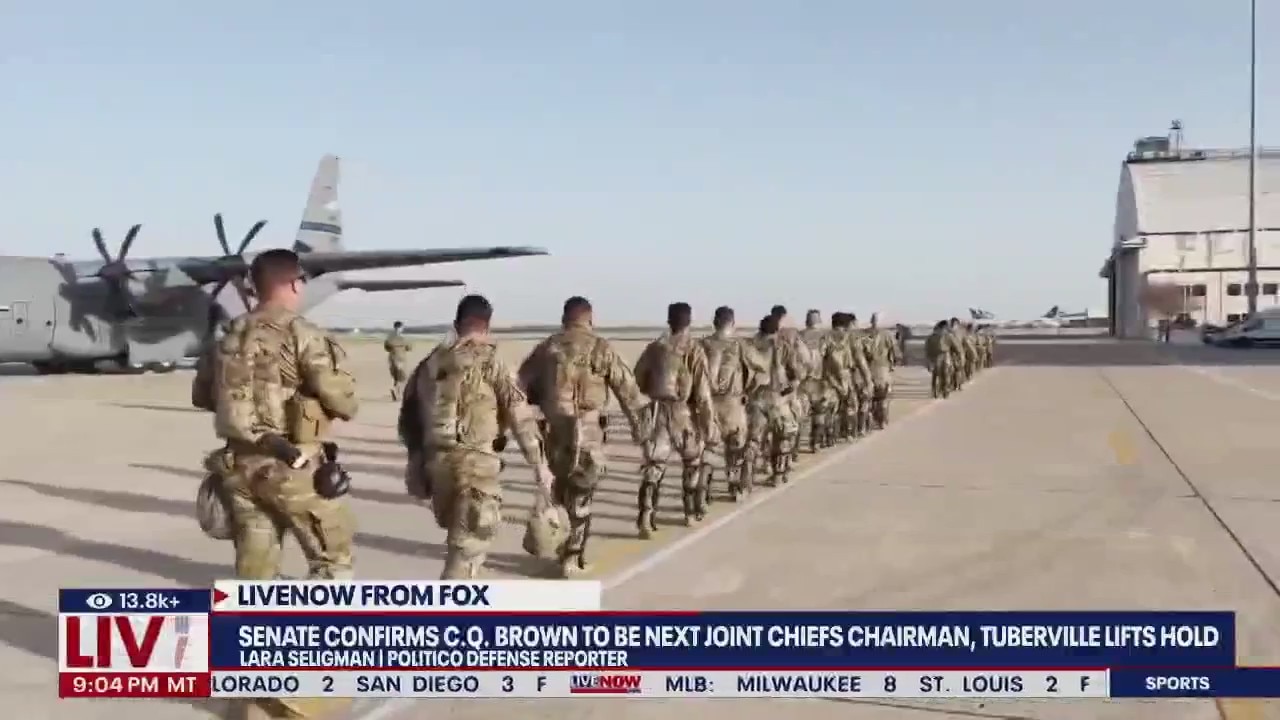 Brown confirmed as chairman of Joint Chiefs