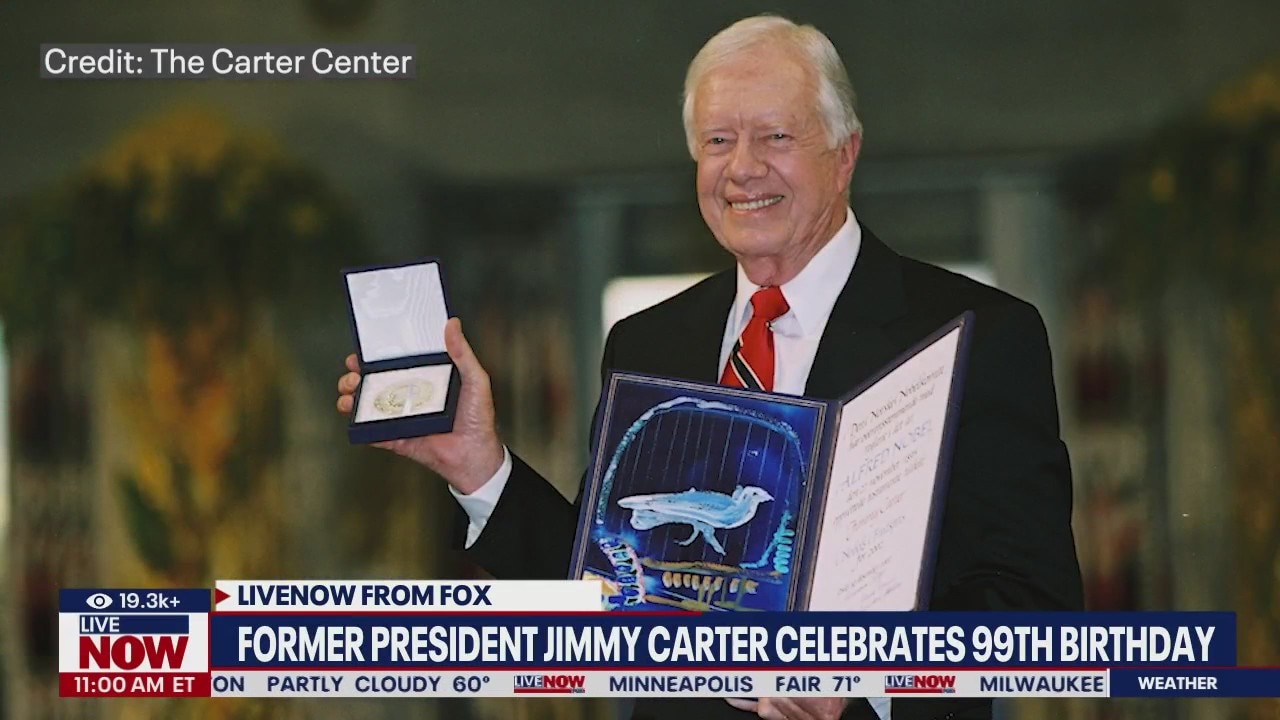 Jimmy Carter celebrates 99th birthday