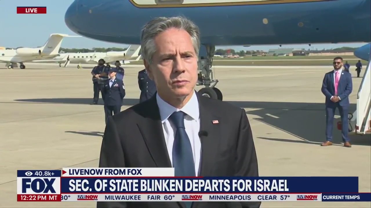 Israel at war: Blinken travels to Israel
