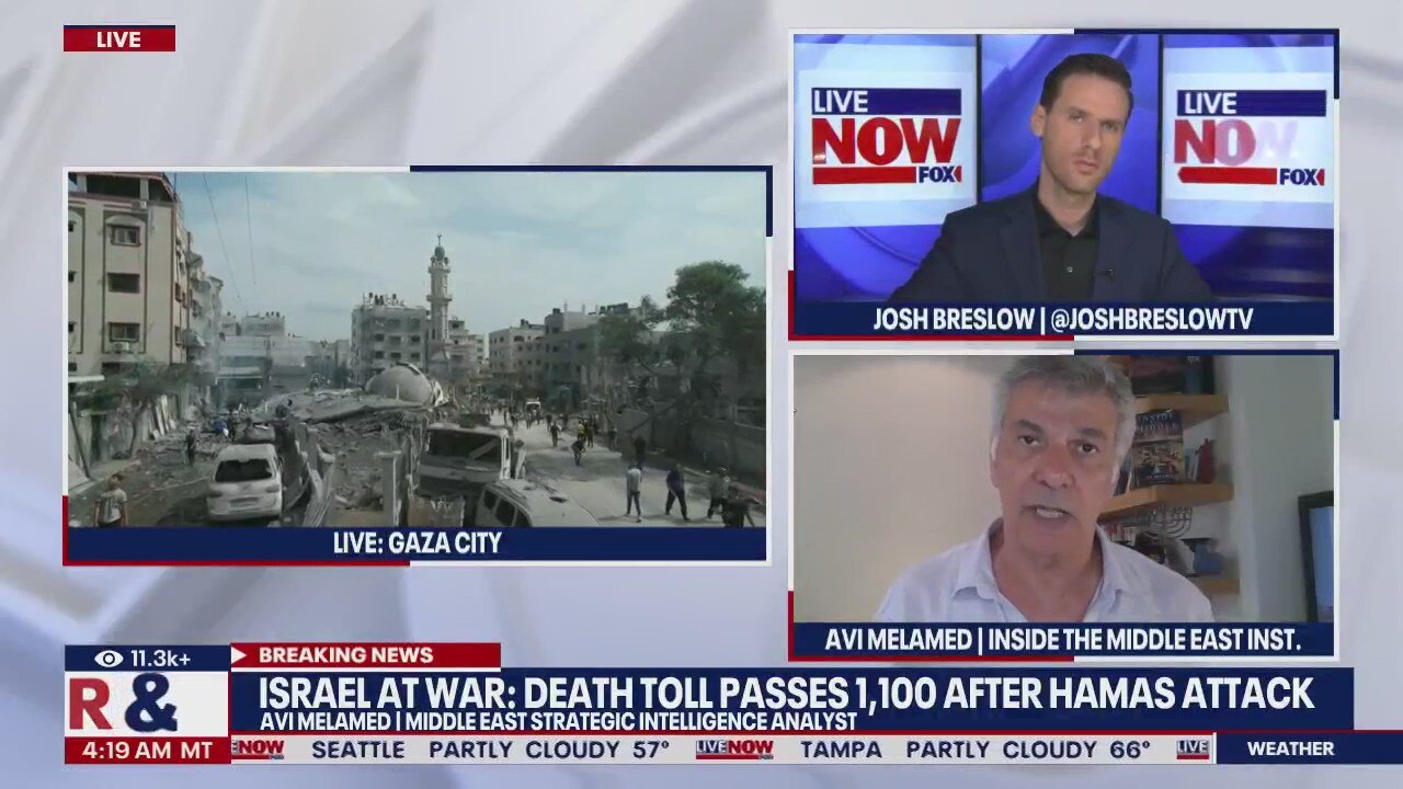 Israel at war: Death toll passes 1,100 after attack