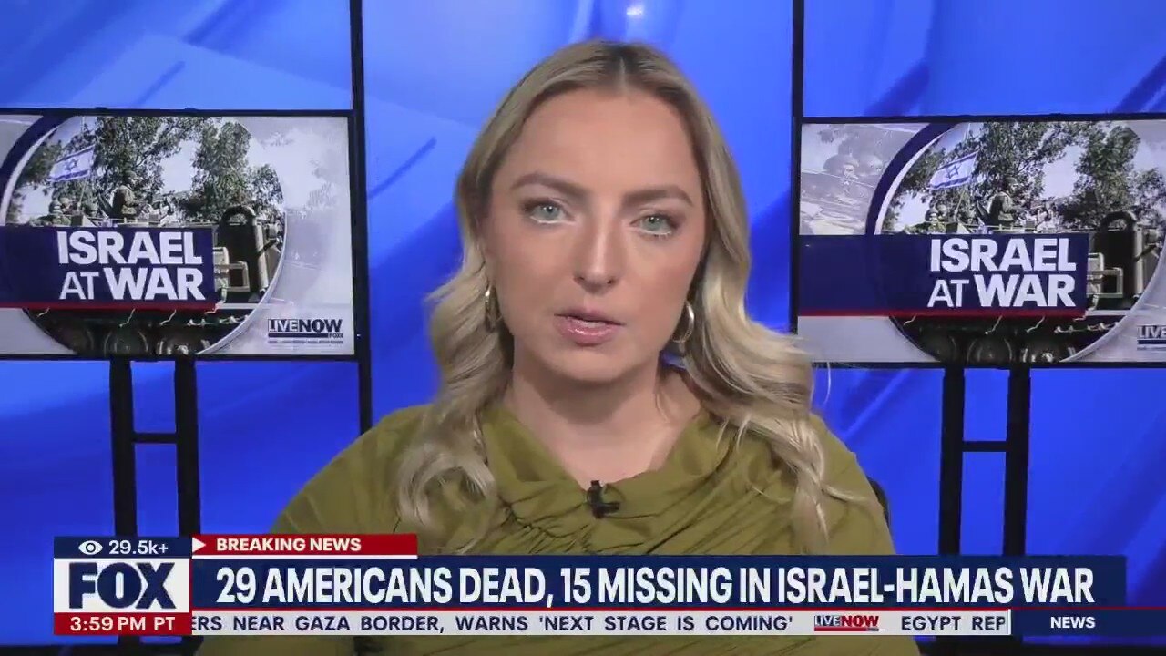 Israel-Hamas War: 29 Americans confirmed dead
