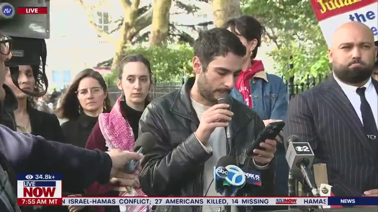 Pro-Palestinian activists rally in NYC