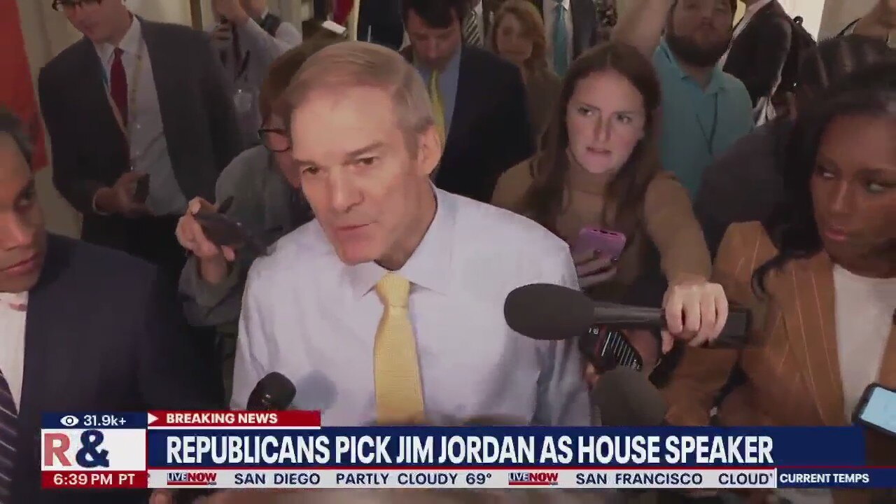 Republicans pick Jim Jordan as House Speaker