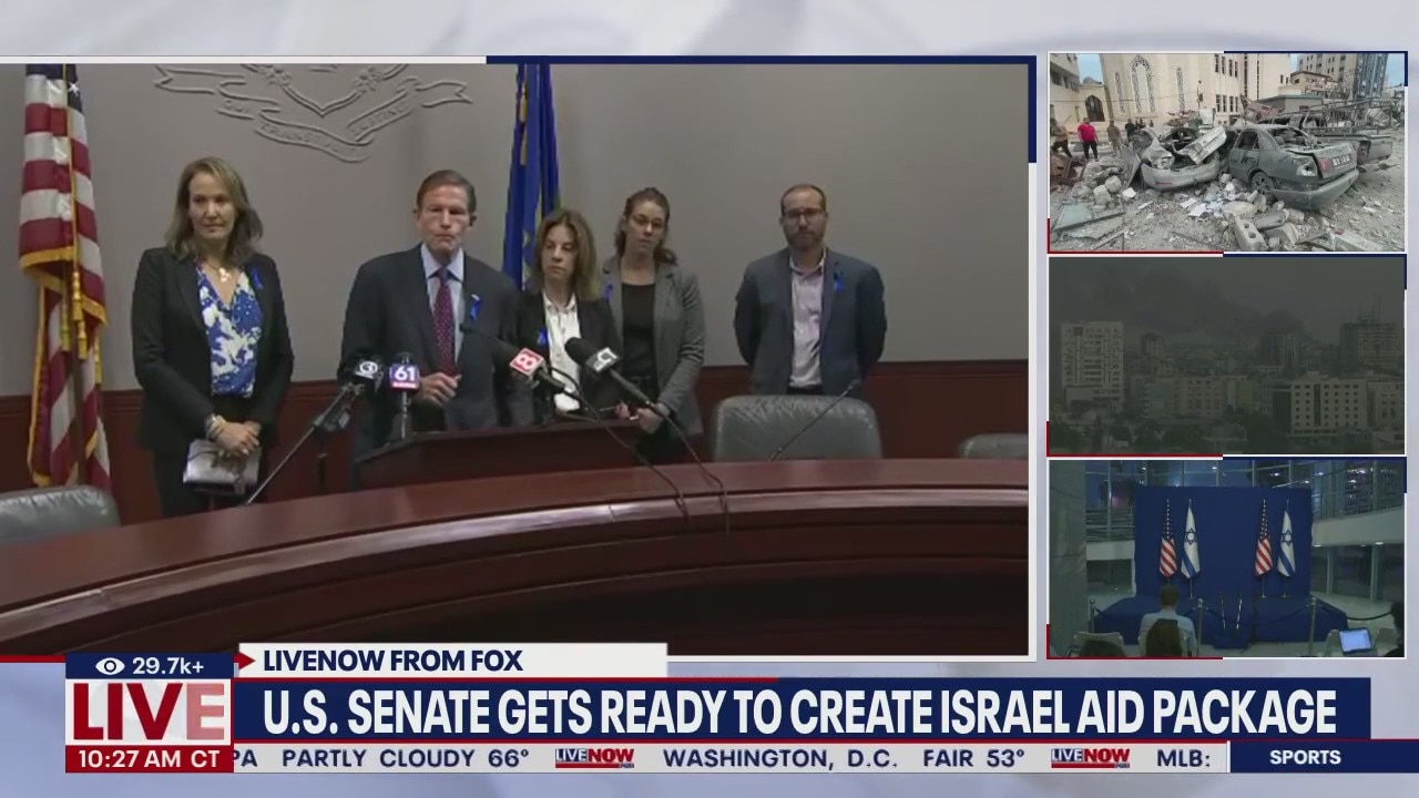 U.S. Senate prepares to create Israel aid package
