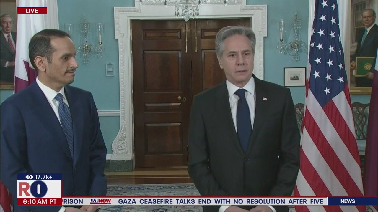Blinken meets with Qatari Prime Minister