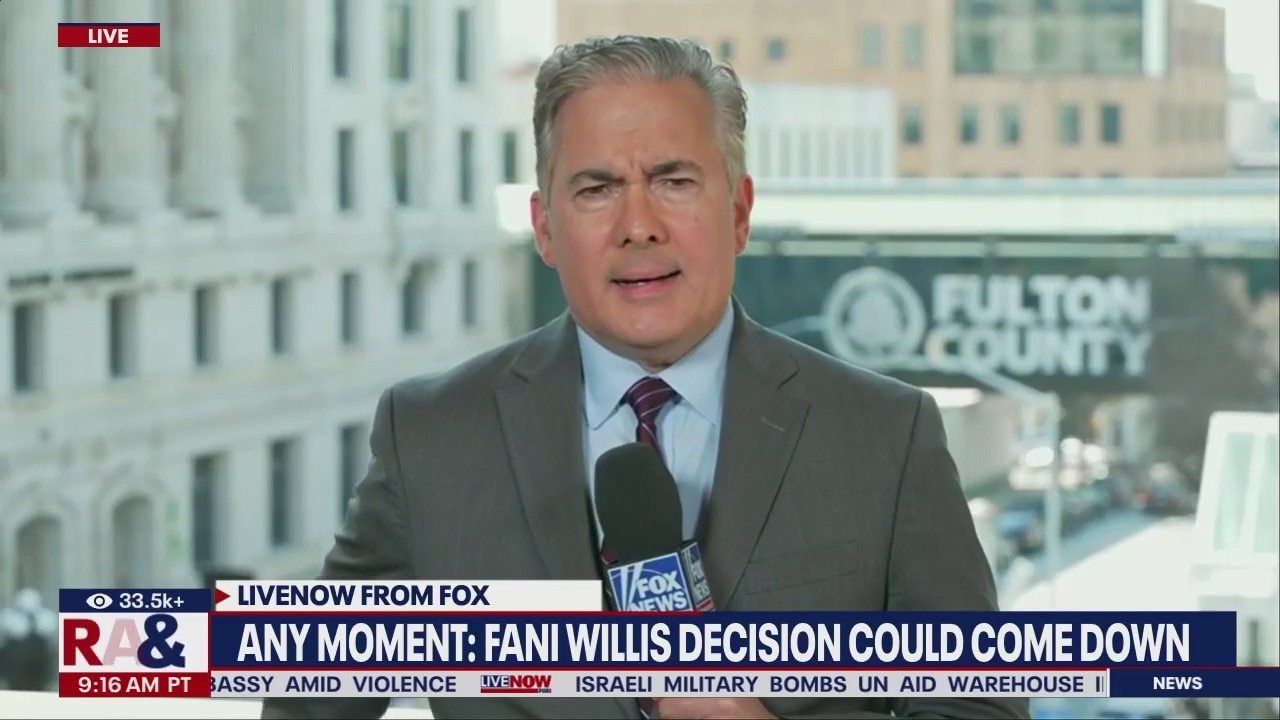 Awaiting judge's decision on DA Fani Willis