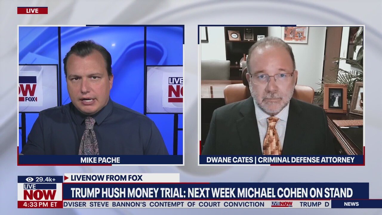 Trump trial: Michael Cohen to take stand next week