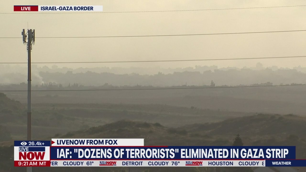 IAF: "Dozens of terrorists" eliminated in Gaza