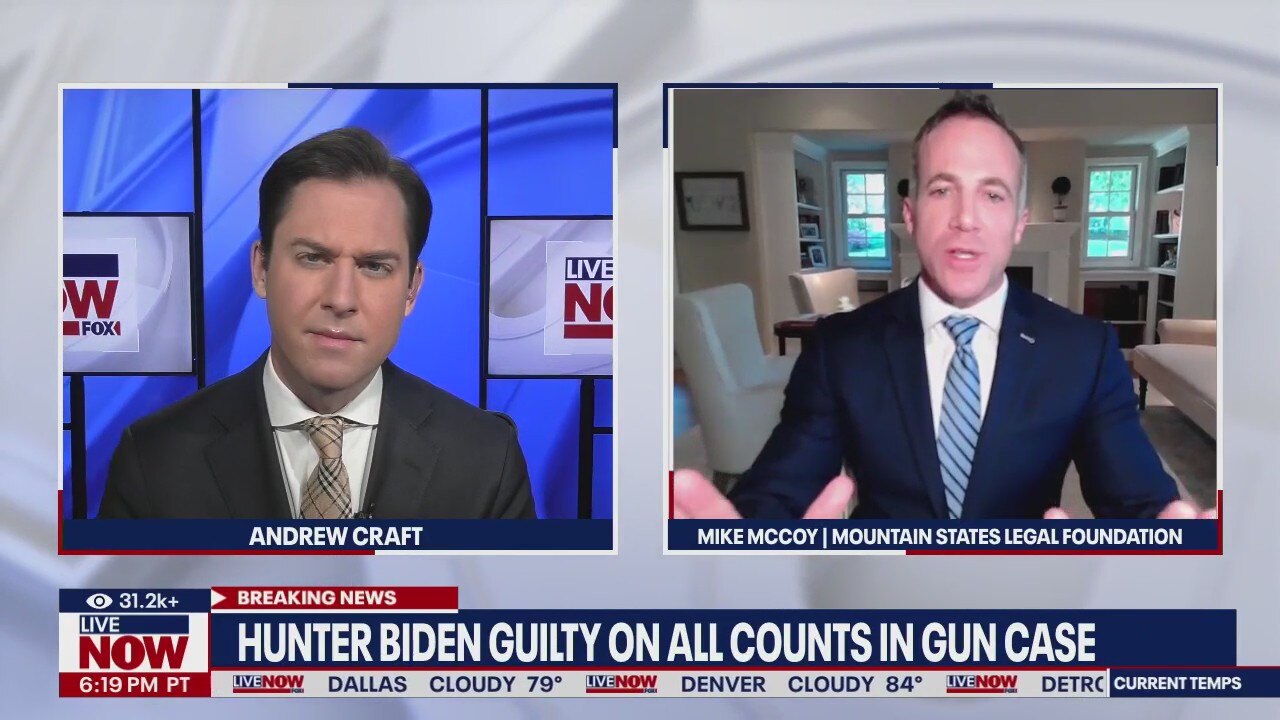 Joe, Hunter Biden embrace after guilty verdict
