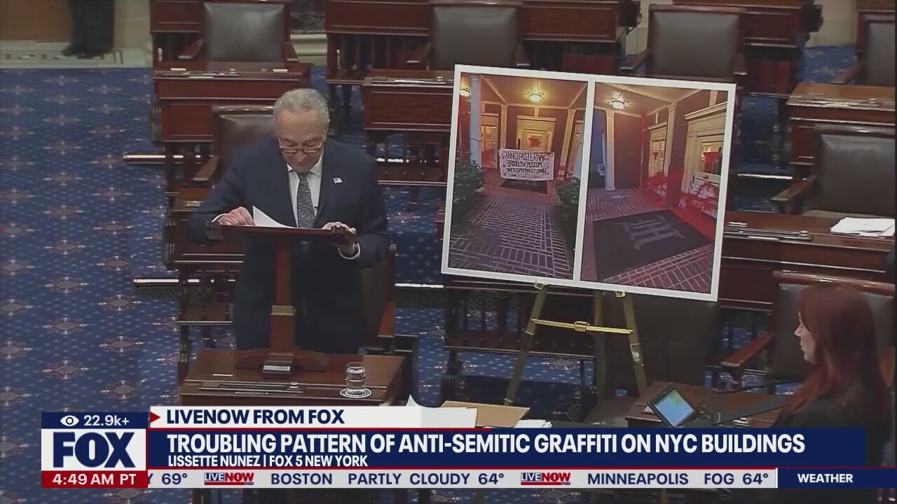 Antisemitic graffiti in New York City