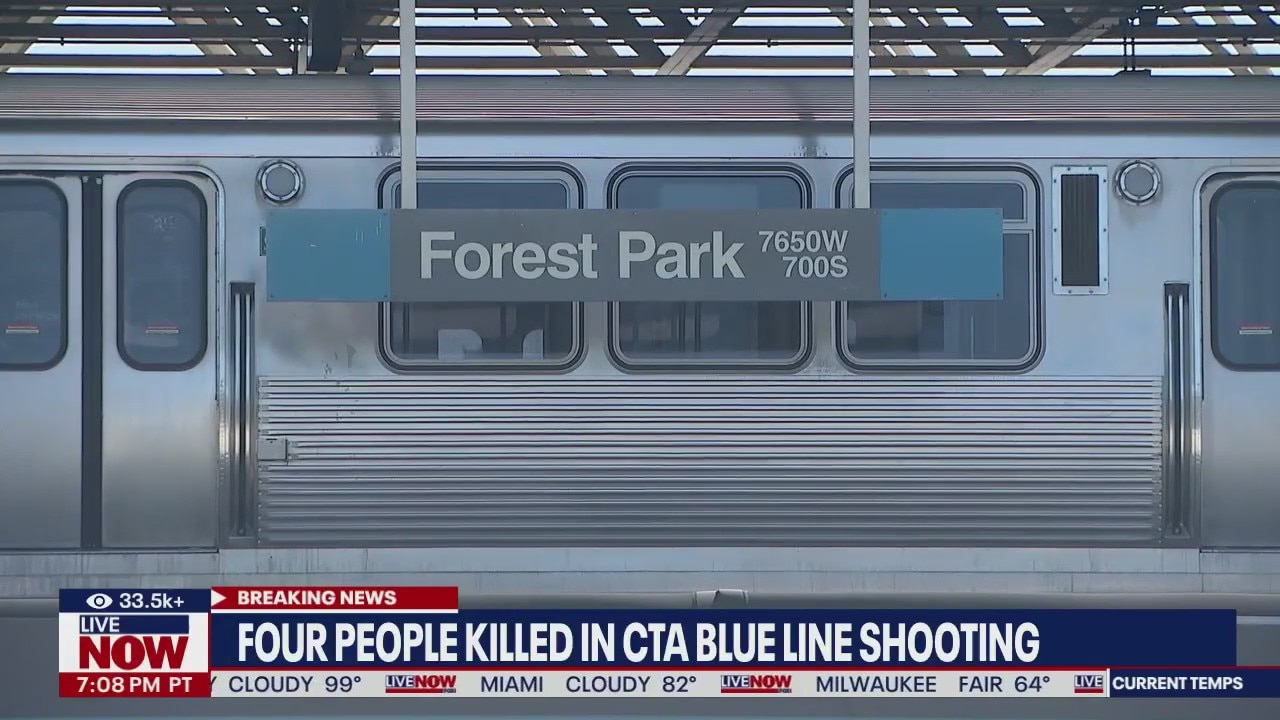 Deadly shooting  on Blue Line in Chicago