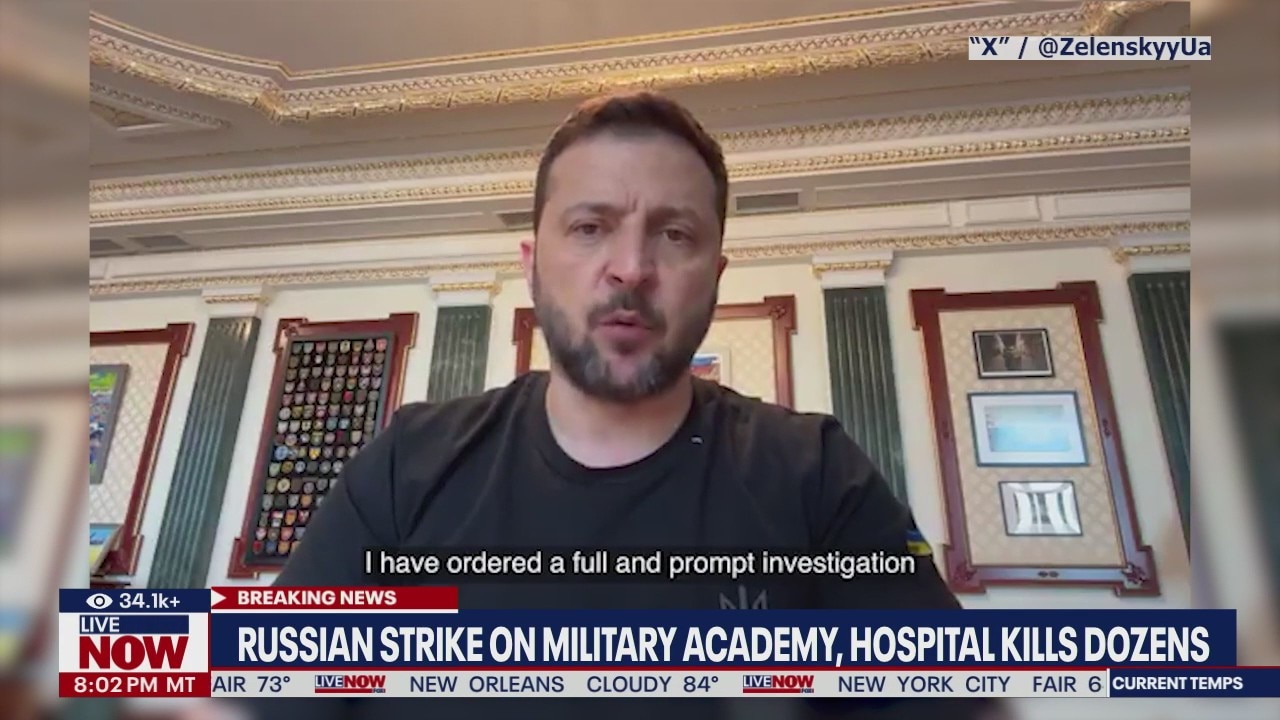 Russian strike in Ukraine kills dozens