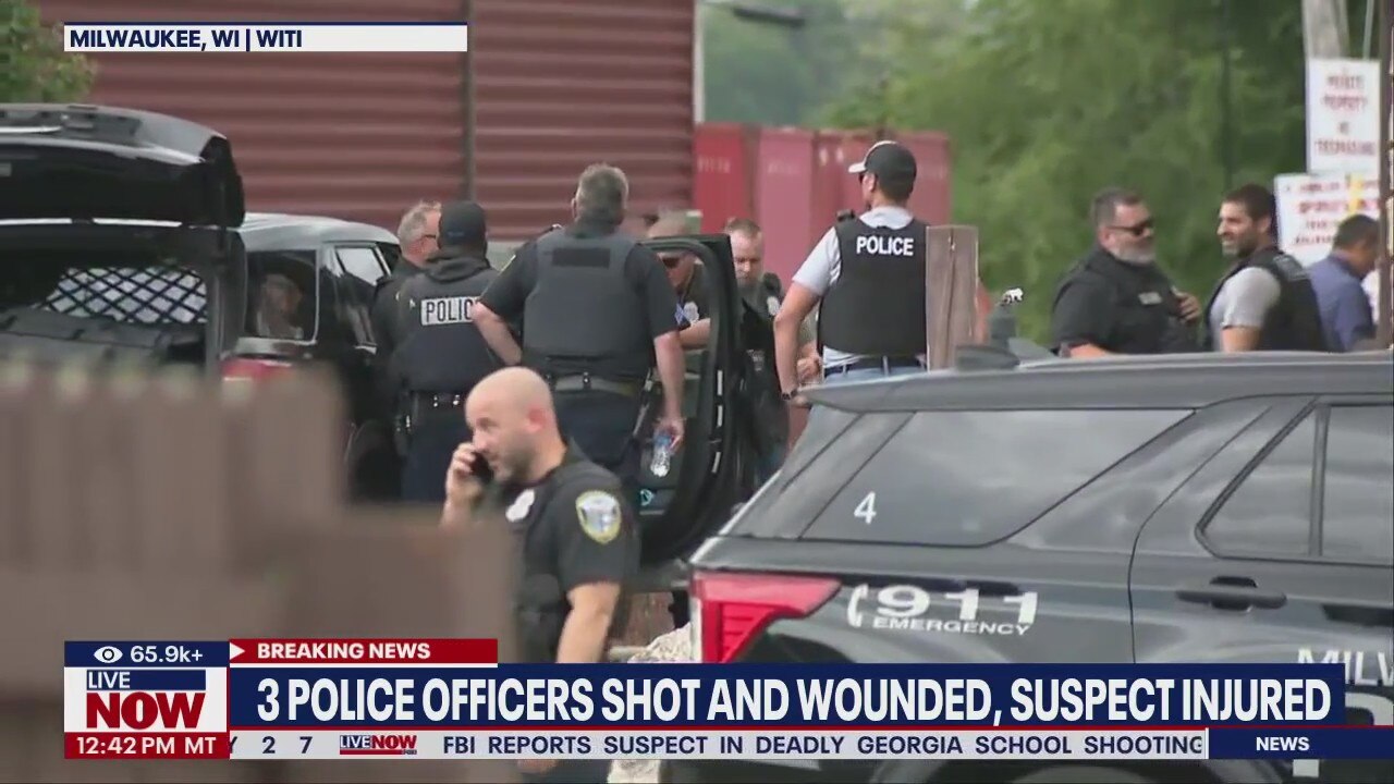 3 Milwaukee police officers wounded in shooting