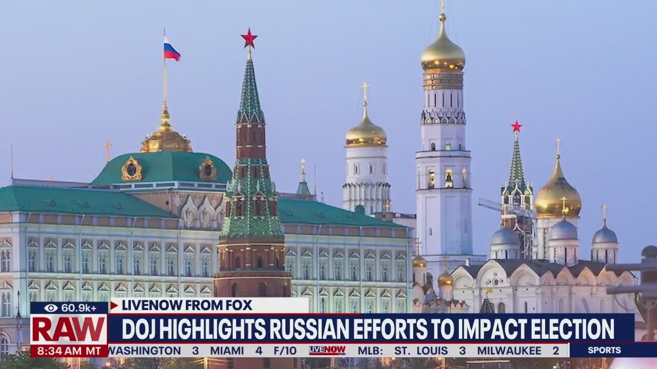 DOJ highlights Russian efforts to impact election