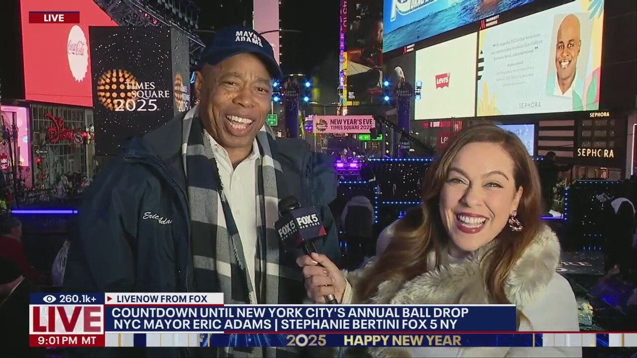 NYC Mayor Eric Adams joins LiveNOW from FOX