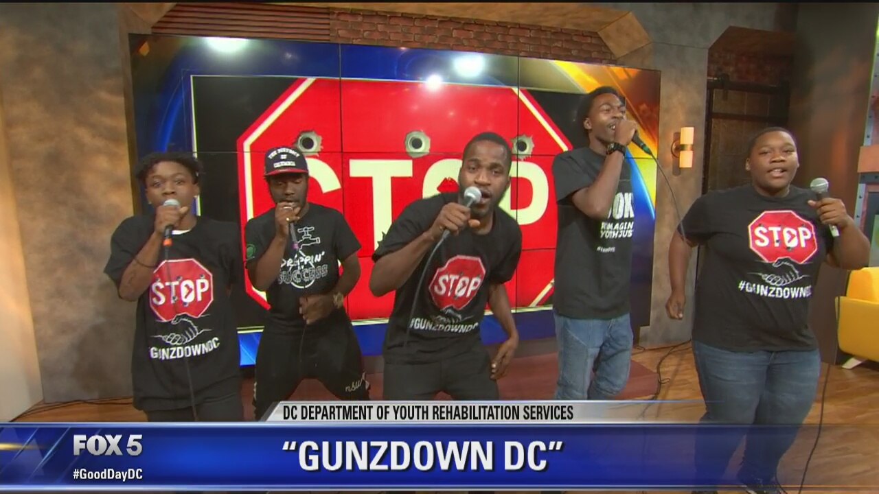 GUNZ DOWN DC: DC youths aim to stop gun violence with their music