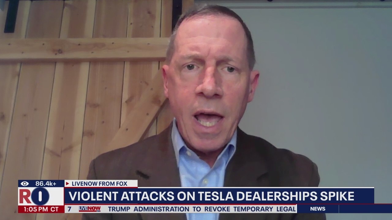 Violent attacks on Tesla dealerships spike