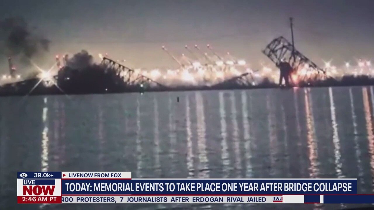 Today: One year since Baltimore bridge collapse