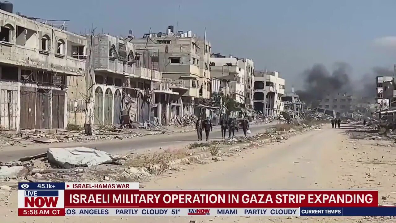 Israel expands operations in Gaza