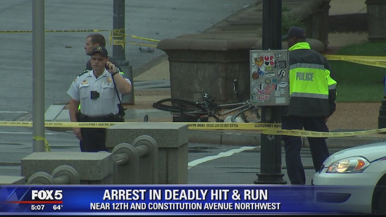 Arrest made in deadly DC hit-and-run